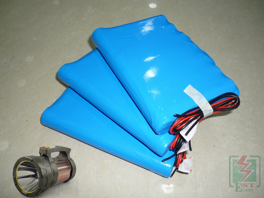 7.4V 7200mAh 18650鋰電池組 探測(cè)燈照明鋰電池